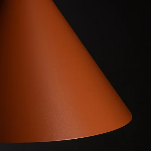 Светильник подвесной Zenith L 11483-NW Nowodvorski терракотовый на 1 лампу, основание терракотовое в стиле современный фото 6