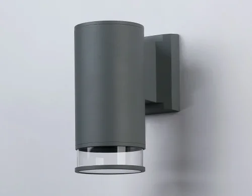 Настенный светильник ST3818 Ambrella light уличный IP54 серый 1 лампа, плафон серый в стиле хай-тек современный GU10 фото 4