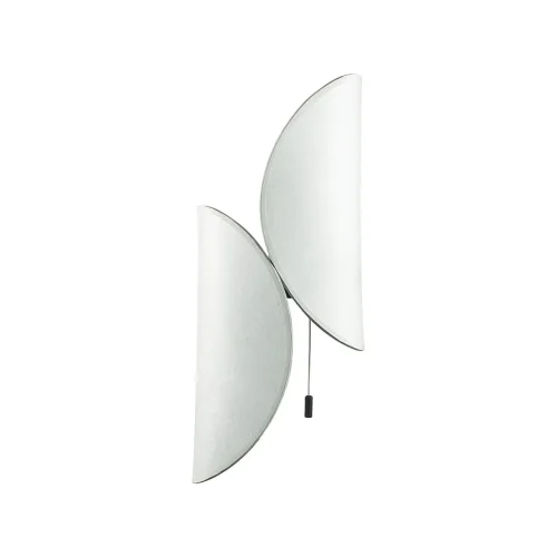 Бра с выключателем Silk 7067/2W Odeon Light белый на 2 лампы, основание белое в стиле хай-тек Бра с выключателем Silk 7067/2W Odeon Light белый на 2 лампы, основание белое в стиле хай-тек