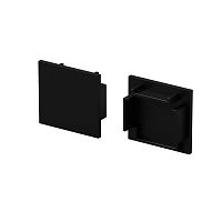 Комплект заглушек (для профиля 25×22) 2 шт., ALM-2522-B-EC 642066 Maytoni цвет LED K, световой поток Lm