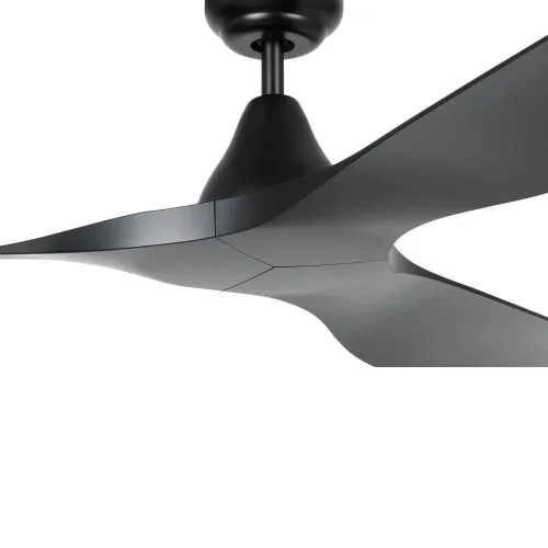 Вентилятор потолочный Portsea 35109 Eglo в стиле современный, цвет основания / лопастей чёрный фото 4