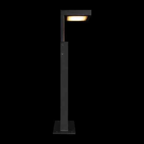 Парковый светильник LED Oak 100001/400 LOFT IT уличный IP54 чёрный 1 лампа, плафон чёрный в стиле современный хай-тек LED фото 6