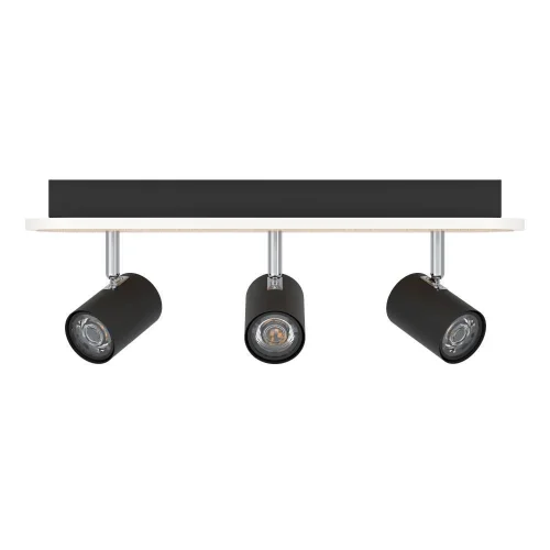 Спот с 3 лампами LED Rimbocchi 901633 Eglo чёрный LED в стиле современный фото 3 Спот с 3 лампами LED Rimbocchi 901633 Eglo чёрный LED в стиле современный фото 3