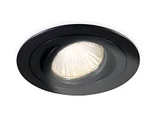 Светильник точечный TN1025 TN102502 Ambrella light чёрный 1 лампа, основание чёрное в стиле хай-тек современный 