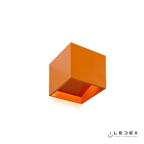 Бра LED Dice ZD8086L-6W OR iLedex оранжевый на 1 лампа, основание оранжевое в стиле современный хай-тек 