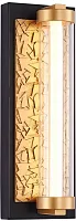 Бра LED Artefactum 4216-1W Favourite прозрачный 1 лампа, основание золотое коричневое в стиле современный арт-деко 