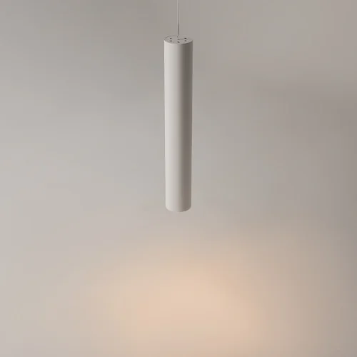 Светильник подвесной Pro Focus MOD161PL-01W1 Maytoni белый на 1 лампу, основание белое в стиле современный трубочки фото 13 Светильник подвесной Pro Focus MOD161PL-01W1 Maytoni белый на 1 лампу, основание белое в стиле современный трубочки фото 13