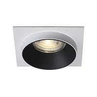 Светильник точечный CLT 044C1 BL-WH-WH Crystal Lux белый на 1 лампу, основание белое в стиле современный квадратный