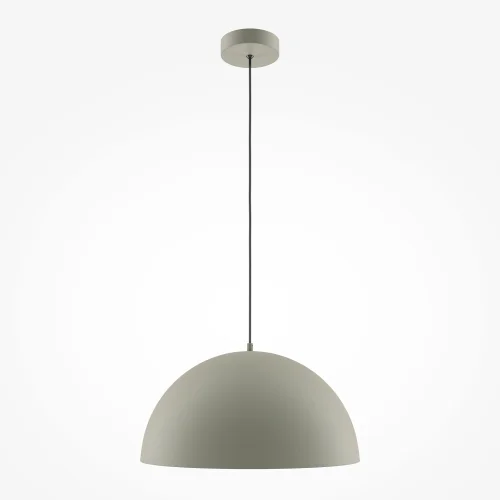 Светильник подвесной Basic colors MOD168PL-01BG Maytoni серый 1 лампа, основание серое в стиле современный 