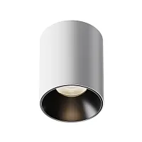 Светильник накладной LED Alfa LED C064CL-12W4K-RD-WB Maytoni белый на 1 лампу, основание белое в стиле современный хай-тек круглый