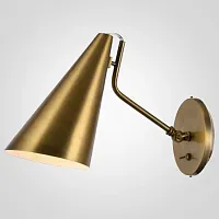 Бра VC light CLEMENTE wall lamp 73866-22 ImperiumLoft латунь 1 лампа, основание латунь в стиле современный 