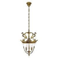 Светильник подвесной Рой / Roi 10564/3 LOFT IT прозрачный на 3 лампы, основание латунь в стиле Светильник подвесной Рой / Roi 10564/3 LOFT IT прозрачный на 3 лампы, основание латунь в стиле