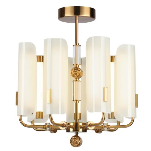 Люстра подвесная LED Lion 5467/35L Odeon Light белая коричневая на 1 , основание античное бронза в стиле современный эклектика арт-деко фото 8 Люстра подвесная LED Lion 5467/35L Odeon Light белая коричневая на 1 , основание античное бронза в стиле современный эклектика арт-деко фото 8