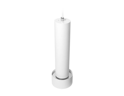 Светильник подвесной LED TN501 Ambrella light белый 1 лампа, основание белое в стиле современный трубочки фото 2