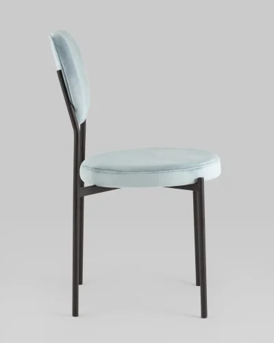 Стул обеденный Барбара, велюр серо-голубой NC УТ000039145 Stool Group, /, ножки//, размеры - *855***480*560 фото 7