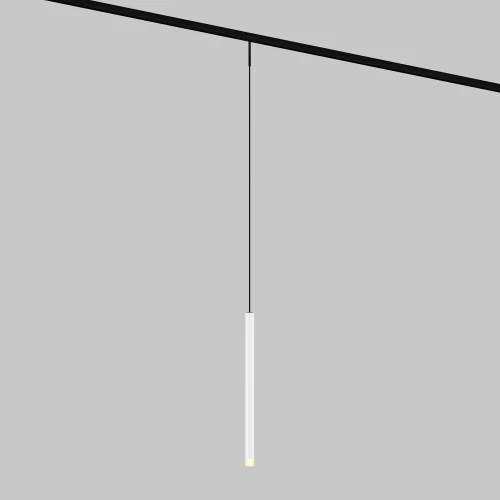 Трековый светильник Skim 2700К 3Вт 36° Magnetic track system Levity TR191-1-3W2.7K-M-BW Maytoni белый для шинопроводов серии Magnetic track system Levity белый чёрный фото 3