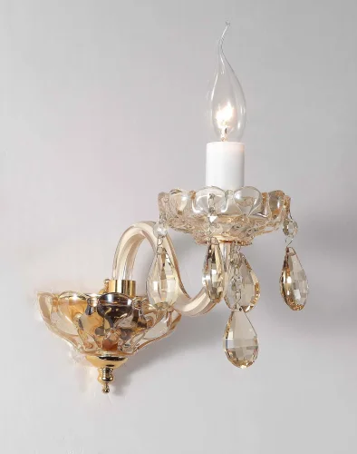 Бра Brendy 1738-1W Favourite без плафона на 1 лампа, основание золотое жёлтое в стиле современный 