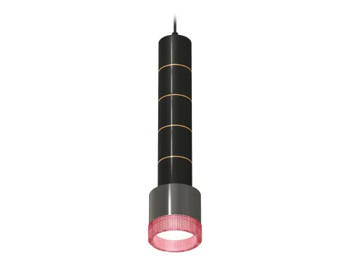 Светильник подвесной XP8115015 Ambrella light чёрный 1 лампа, основание чёрное в стиле хай-тек 