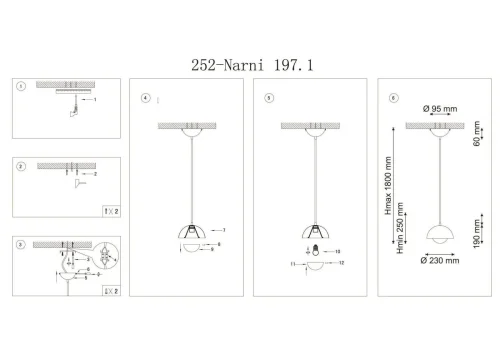 Светильник подвесной Narni 197.1 verde Lucia Tucci зелёный на 1 лампу, основание зелёное в стиле современный фото 2 Светильник подвесной Narni 197.1 verde Lucia Tucci зелёный на 1 лампу, основание зелёное в стиле современный фото 2
