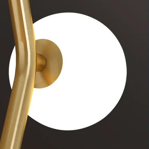 Настенный светильник MATHIA WALL 208290-23 ImperiumLoft белый на 2 лампы, основание латунь в стиле современный фото 9 Настенный светильник MATHIA WALL 208290-23 ImperiumLoft белый на 2 лампы, основание латунь в стиле современный фото 9