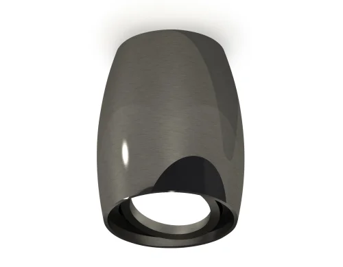 Светильник накладной Techno spot XS1123002 Ambrella light чёрный 1 лампа, основание чёрное в стиле современный круглый