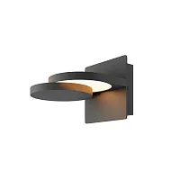 Бра LED Flap MOD354WL-L12B3K Maytoni чёрный на 1 лампу, основание чёрное в стиле современный хай-тек 