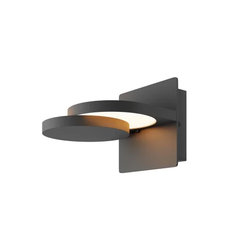 Бра LED Flap MOD354WL-L12B3K Maytoni чёрный на 1 лампу, основание чёрное в стиле современный хай-тек 