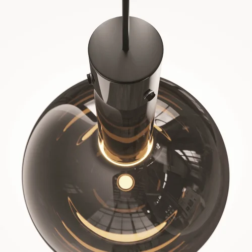 Светильник подвесной LED Nebula MOD182PL-L6B3K Maytoni чёрный на 1 лампу, основание чёрное в стиле современный фото 12