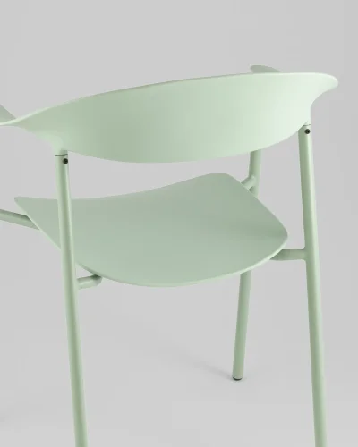 Стул Eila, пластик зеленый УТ000039773 Stool Group, /, ножки/пластик/зелёный, размеры - *775***502*595 фото 6