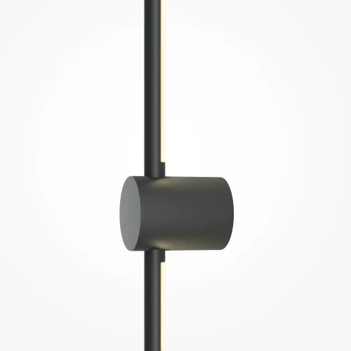 Бра LED Light stick MOD237WL-L11B3K Maytoni чёрный на 1 лампу, основание чёрное в стиле современный хай-тек минимализм отражённый свет фото 3