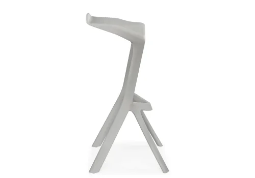 Барный стул Mega grey 15698 Woodville, /, ножки/пластик/серый, размеры - ****500*430 фото 3