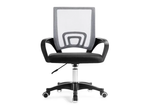 Компьютерное кресло Turin black / light gray 15433 Woodville, чёрный серый/ткань, ножки/пластик/чёрный, размеры - *900***600* фото 2