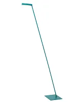 Торшер LED Lavale 44701/03/37 Lucide для чтения бирюзовый на 1 лампу, основание бирюзовое в стиле современный минимализм 