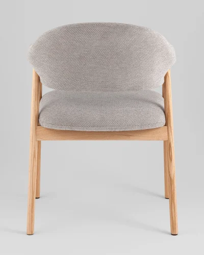 Стул обеденный Tavu с деревянными ножками, серый УТ000041727 Stool Group, /, ножки//, размеры - ***** фото 8