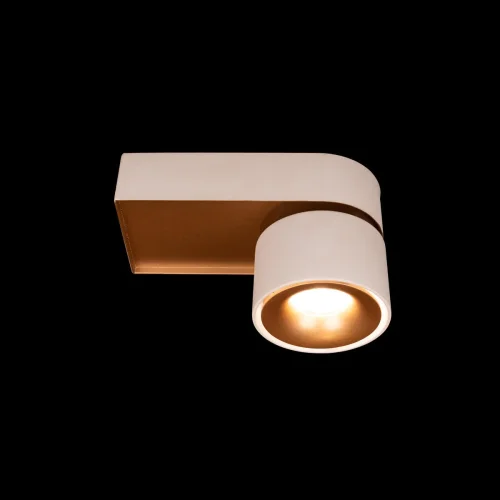 Светильник накладной LED Knof 10324/A Gold White LOFT IT белый золотой 1 лампа, основание белое в стиле современный хай-тек прямоугольный фото 4
