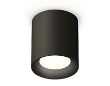 Светильник накладной Techno spot XS7422010 Ambrella light чёрный 1 лампа, основание чёрное в стиле хай-тек современный круглый