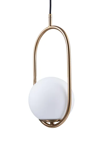 Светильник подвесной Glob LOFT2595-A LOFT IT белый 1 лампа, основание медь в стиле современный шар фото 7
