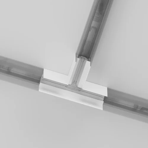 Угловый коннектор Т-образный Magnetic track system Gravity TRA010CT-41W Maytoni белый в стиле современный хай-тек для светильников серии Magnetic track system Gravity накладной магнитный gravity магнитная фото 4
