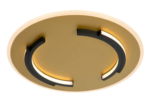 Светильник потолочный LED Andreas 44113/30/02 Lucide латунь матовый золото на 1 лампу, основание латунь матовое золото в стиле современный 