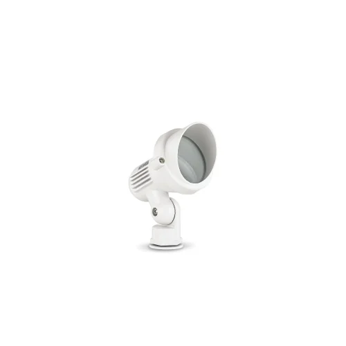 Парковый светильник уличный TERRA PR SMALL BIANCO Ideal Lux уличный IP65 белый на 1 лампу, плафон белый в стиле современный GU10