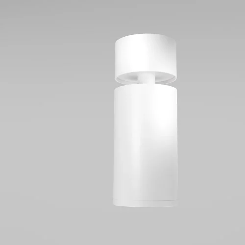Светильник накладной Focus S C050CL-U-1W Maytoni белый 1 лампа, основание белое в стиле хай-тек современный круглый фото 5
