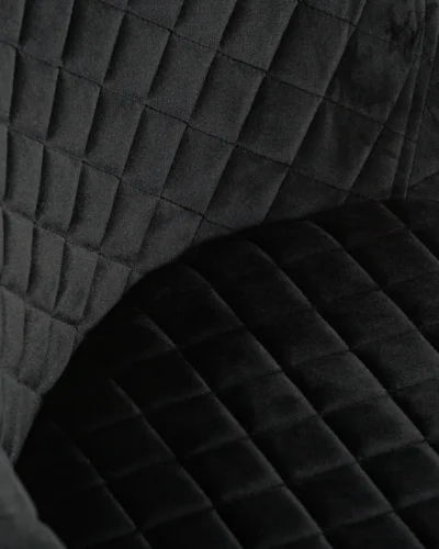 Стул обеденный 8202-LML-RICHARD , цвет сиденья черный велюр (V108-77), цвет основания черный Dobrin, чёрный/велюр, ножки/металл/чёрный, размеры - ****525*630 фото 8