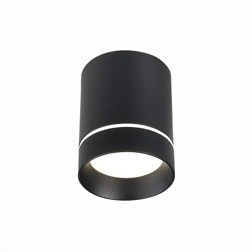 Светильник накладной LED St115 ST115.442.12 ST-Luce чёрный 1 лампа, основание чёрное в стиле модерн хай-тек круглый