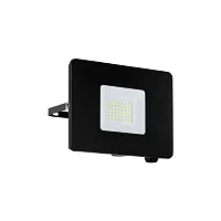Прожектор LED FAEDO 3 97457 Eglo уличный IP65 чёрный на 1 лампу, плафон чёрный в стиле современный LED