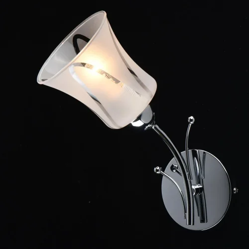 Бра Мечта 297023701 MW-Light белый на 1 лампа, основание хром в стиле современный  фото 3