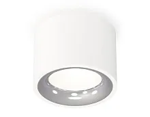Светильник накладной Techno spot XS7510022 Ambrella light белый на 1 лампу, основание белое в стиле хай-тек современный круглый