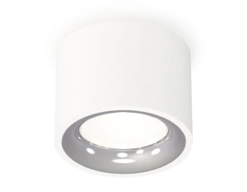 Светильник накладной Techno spot XS7510022 Ambrella light белый 1 лампа, основание белое в стиле хай-тек модерн круглый
