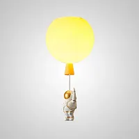 Светильник потолочный MERCURY A D30 Yellow 208653-23 ImperiumLoft жёлтый на 1 лампу, основание белое в стиле современный Светильник потолочный MERCURY A D30 Yellow 208653-23 ImperiumLoft жёлтый на 1 лампу, основание белое в стиле современный