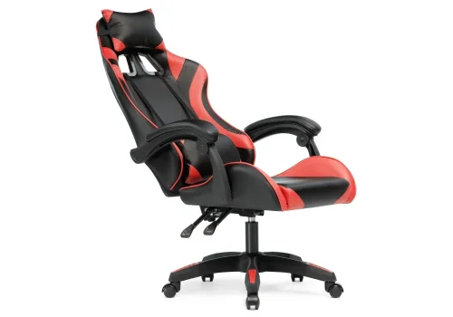 Кресло игровое Rodas black / red 62 15242 Woodville, красный/искусственная кожа, ножки/пластик/чёрный, размеры - *1310***670*600 фото 7
