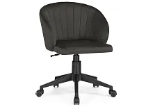 Компьютерное кресло Пард графитовый 464230 Woodville, графит/велюр, ножки/пластик/чёрный, размеры - *870***590*600